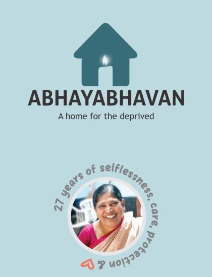 Abhayabhavan Annual report cover